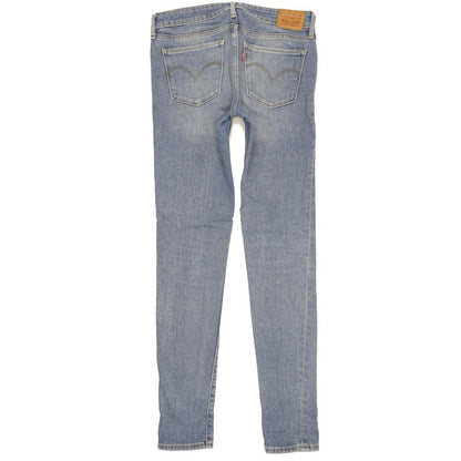 Levi's 711 Women Blue Skinny Slim Stretch Jeans W26 L32