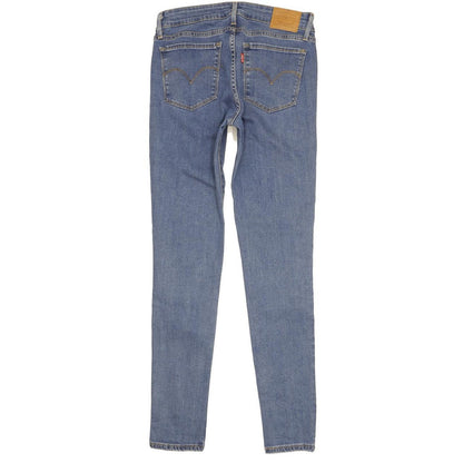 Levi's 711 Women Blue Skinny Slim Stretch Jeans W26 L30