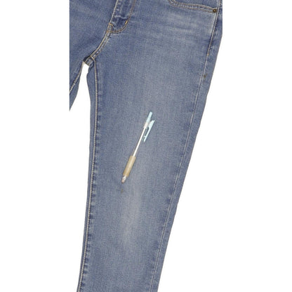 Levi's 711 Women Blue Skinny Slim Stretch Jeans W26 L30