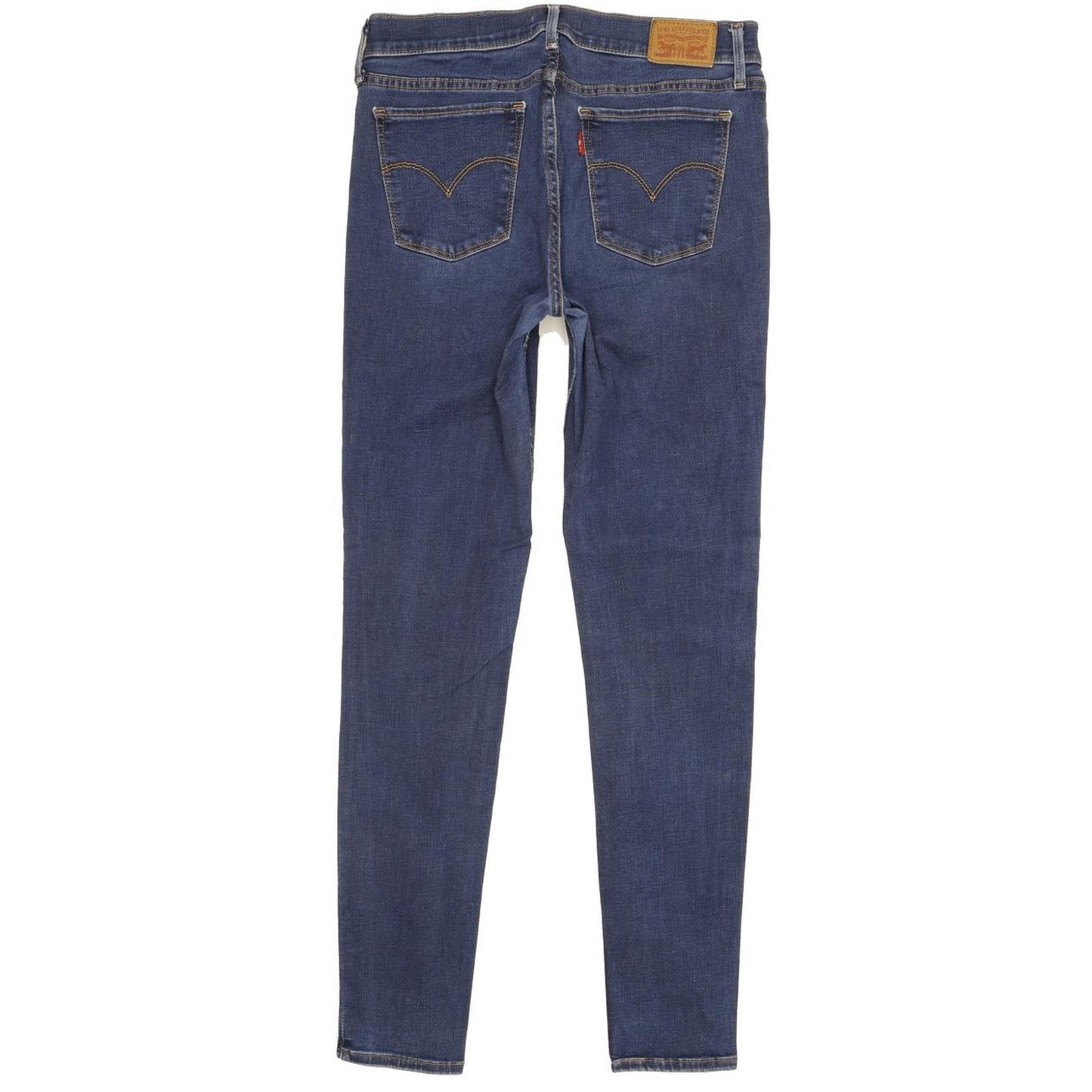 Levi's 710 Super Women Blue Skinny Slim Stretch Jeans W30 L30