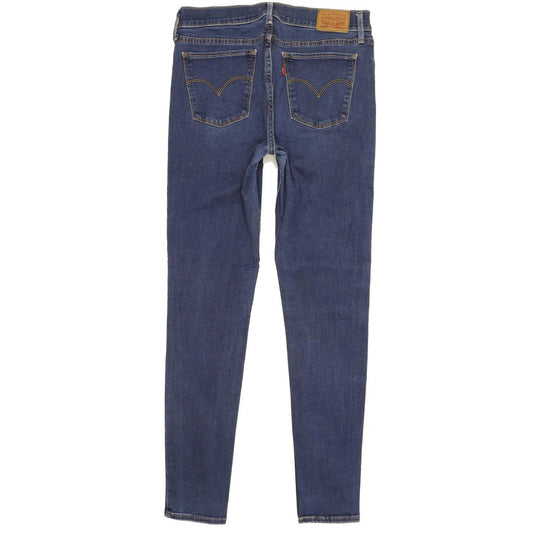 Levi's 710 Super Women Blue Skinny Slim Stretch Jeans W30 L30