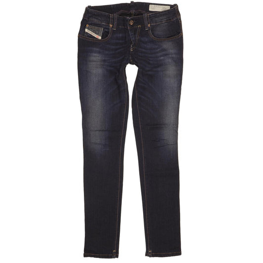 Diesel Grupee 06018 Women Navy Skinny Slim Stretch Jeans W25 L30