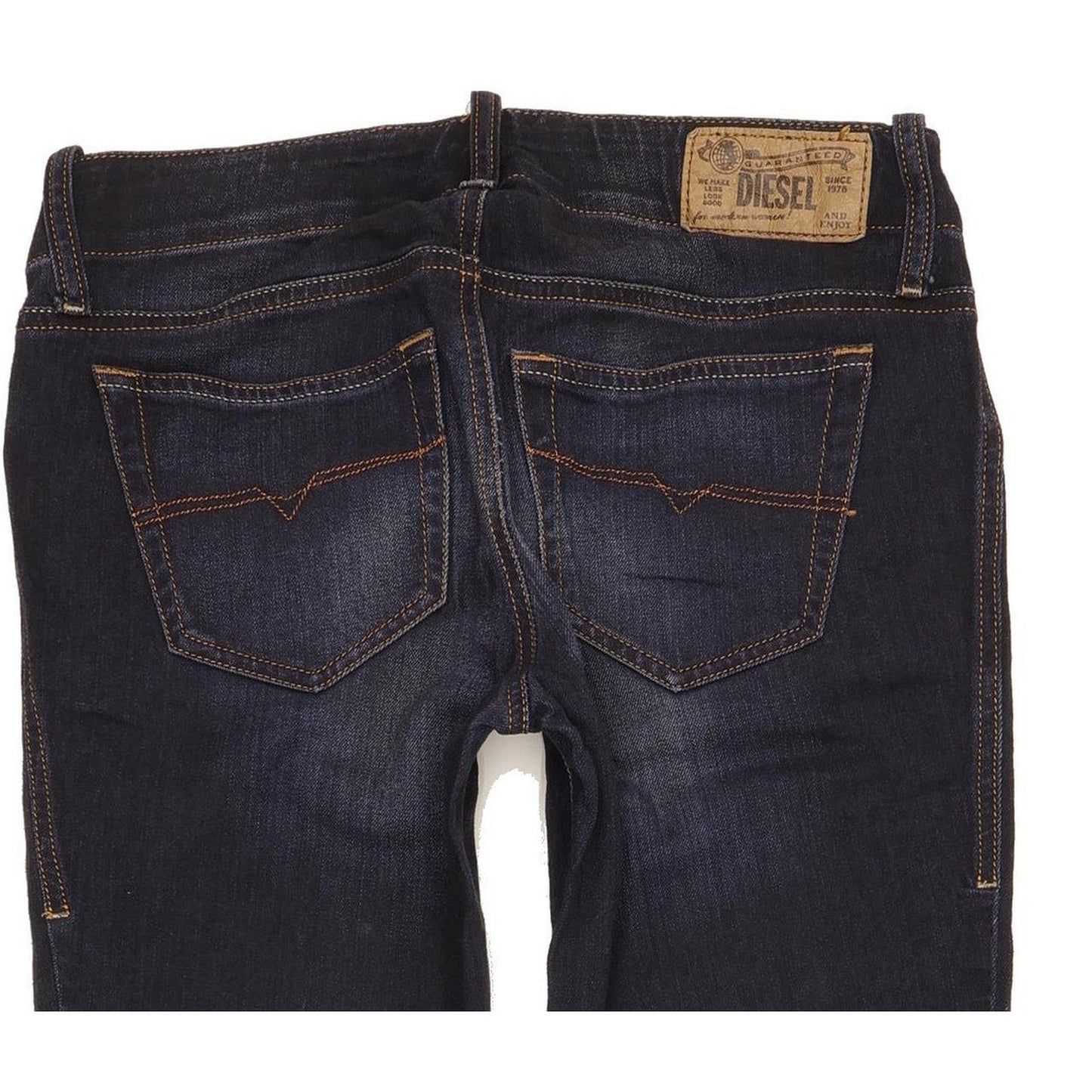 Diesel Grupee 06018 Women Navy Skinny Slim Stretch Jeans W25 L30