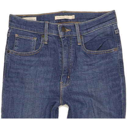 Levi's Mile Blue Skinny Slim Stretch Jeans High Waisted W28 L28
