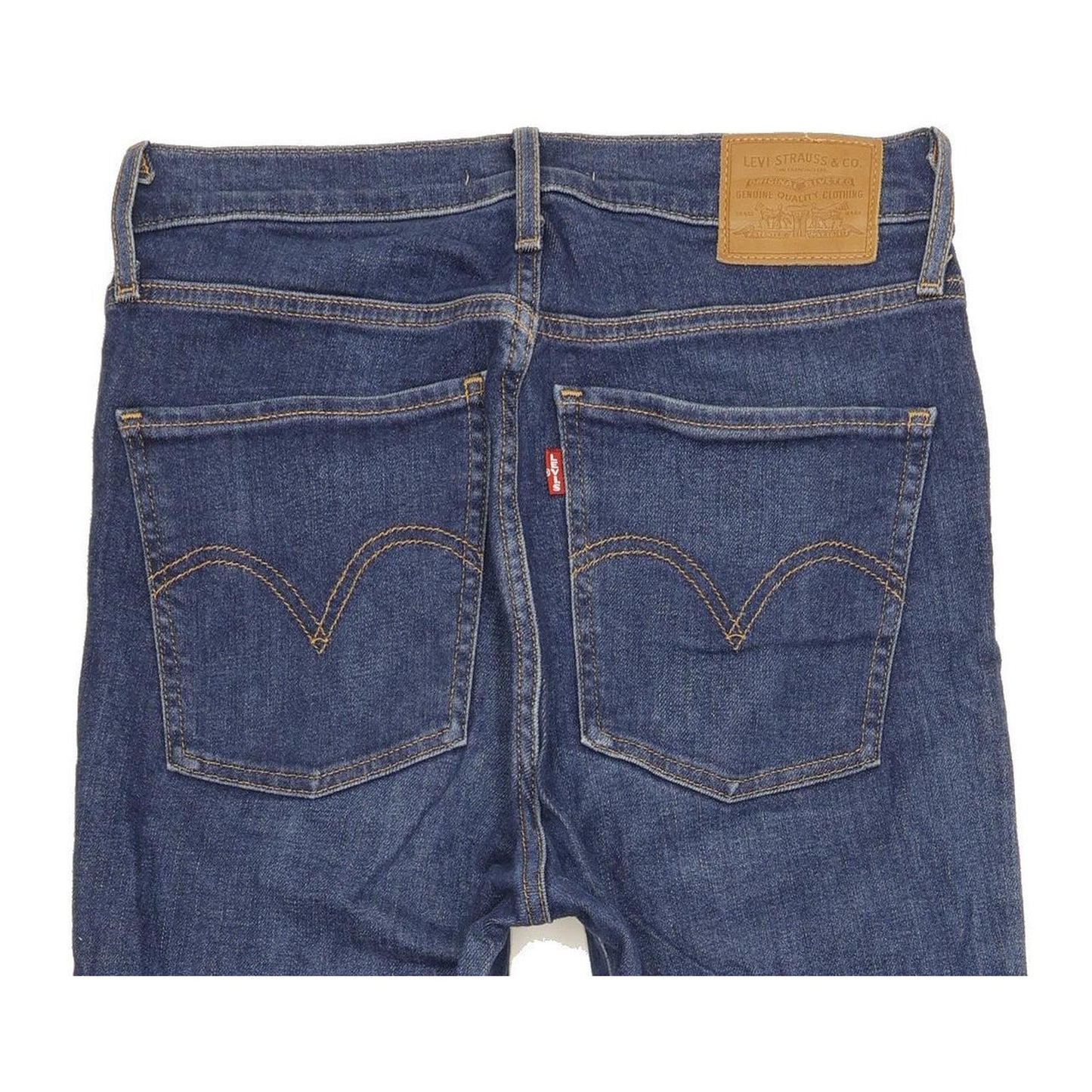 Levi's Mile Blue Skinny Slim Stretch Jeans High Waisted W28 L28