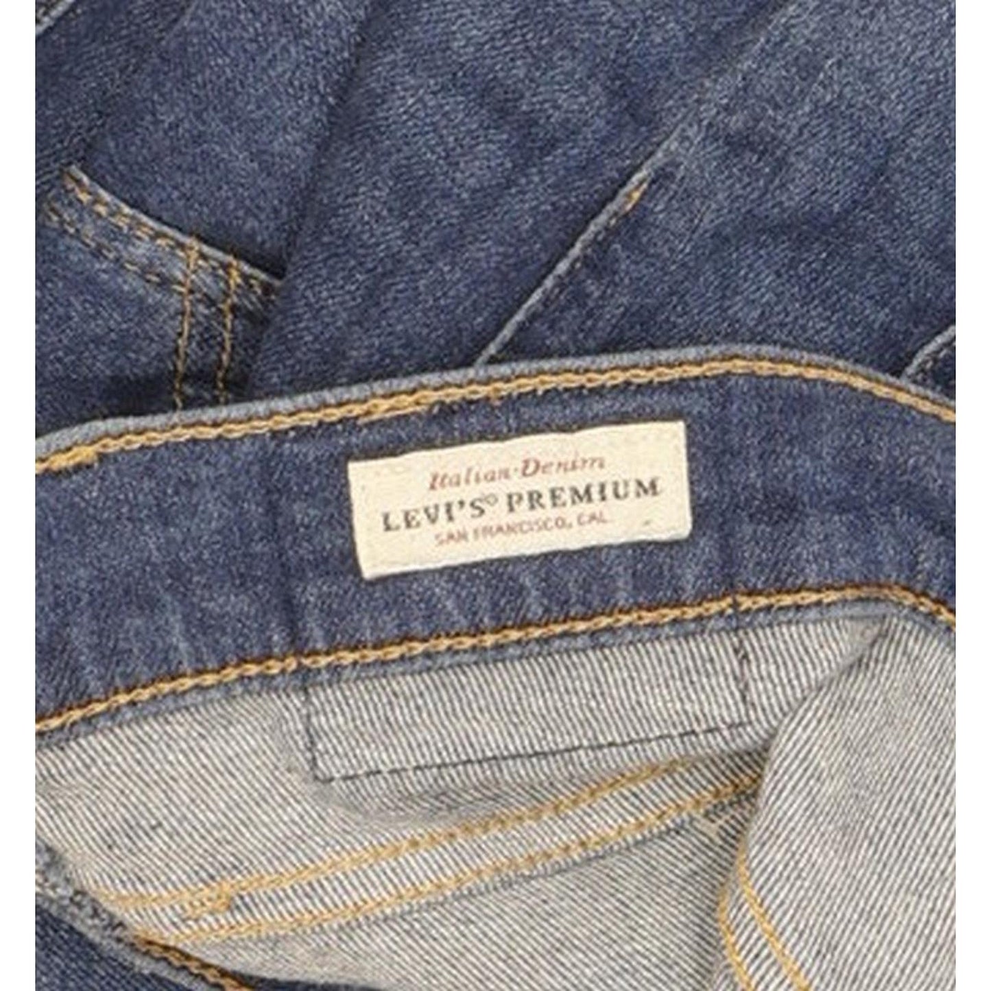 Levi's Mile Blue Skinny Slim Stretch Jeans High Waisted W28 L28
