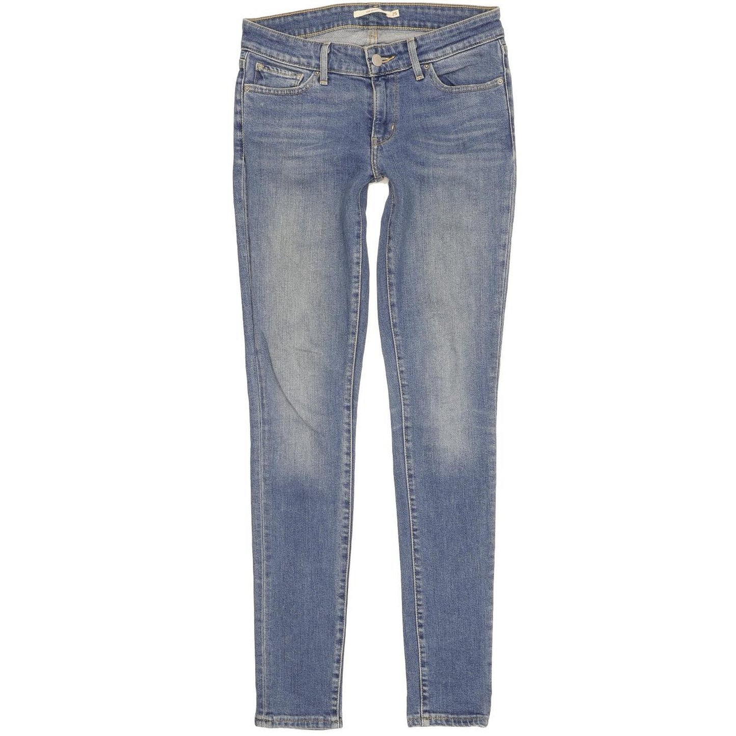 Levi's 711 Women Blue Skinny Slim Stretch Jeans W25 L32