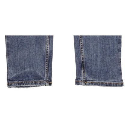 Levi's 502 Men Blue Tapered Regular Stretch Jeans W30 L29
