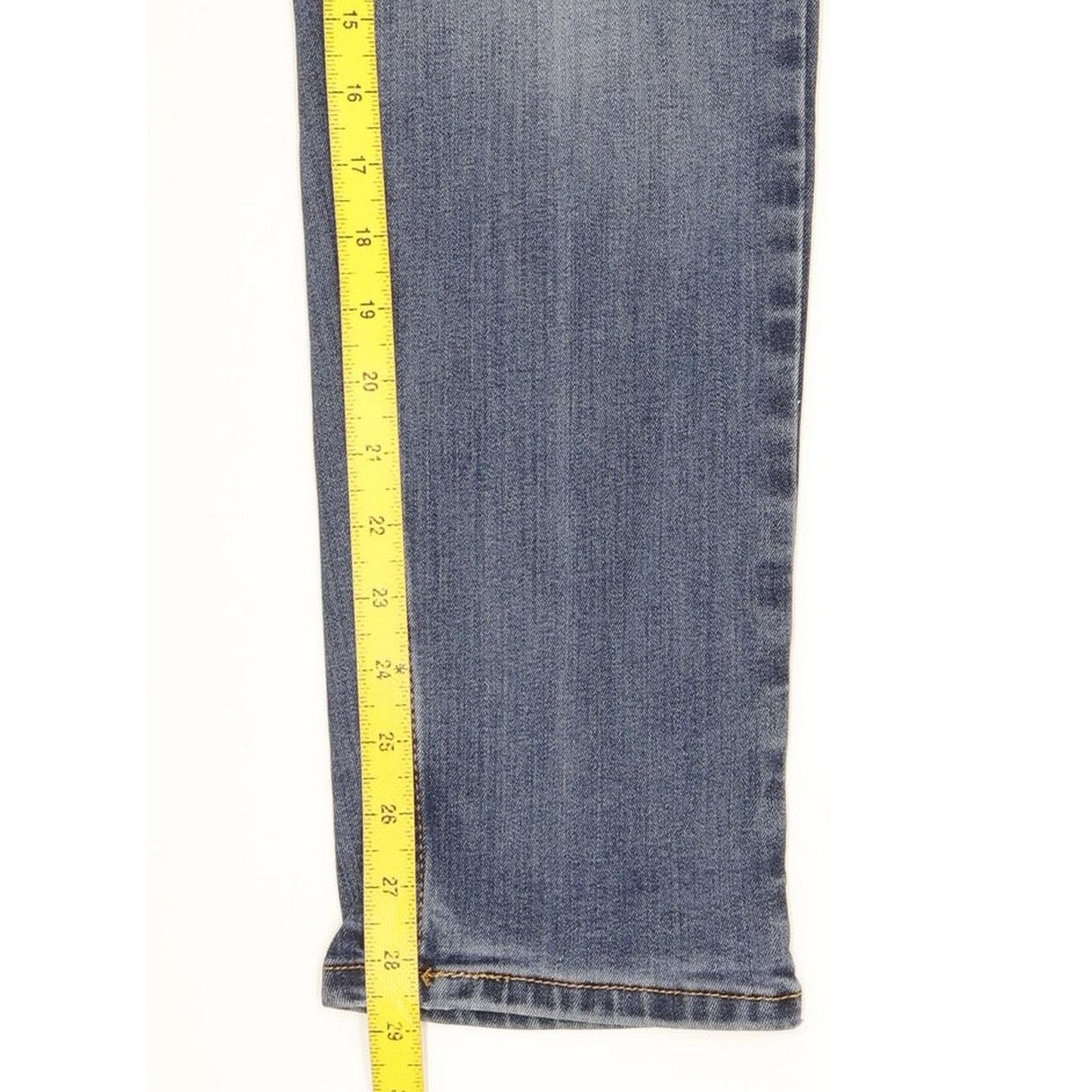 Levi's 502 Men Blue Tapered Regular Stretch Jeans W30 L29