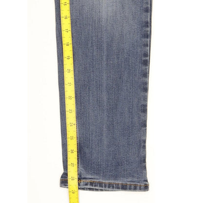 Levi's 502 Men Blue Tapered Regular Stretch Jeans W30 L29