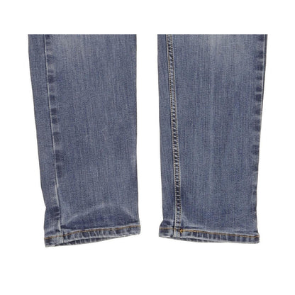Levi's 502 Men Blue Tapered Regular Stretch Jeans W30 L29