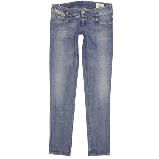 Diesel Matic Women Blue Skinny Slim Stretch Jeans W29 L34