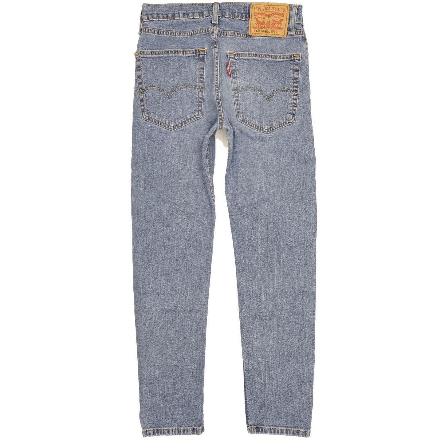 Levi's 502 Hi-Ball Men Blue Tapered Regular Stretch Jeans W30 L29
