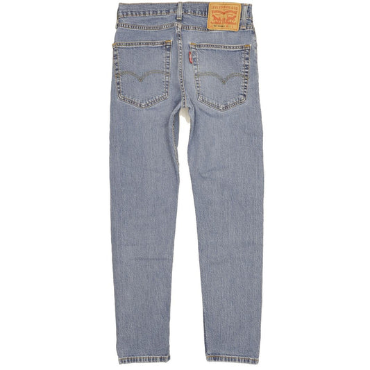 Levi's 502 Hi-Ball Men Blue Tapered Regular Stretch Jeans W30 L29