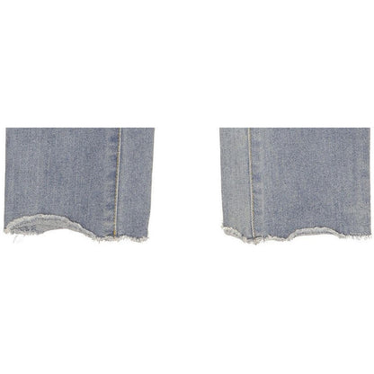 Levi's Kids Women Blue Straight Slim Stretch Jeans W24 L30