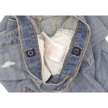 Levi's Kids Women Blue Straight Slim Stretch Jeans W24 L30