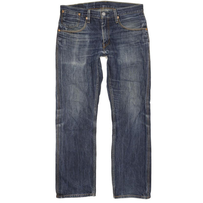 Levi's 514 Men Blue Straight Slim Jeans W34 L31