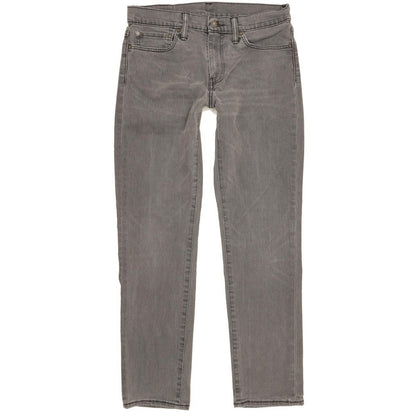 Levi's 511 Men Grey Straight Slim Stretch Jeans W32 L31