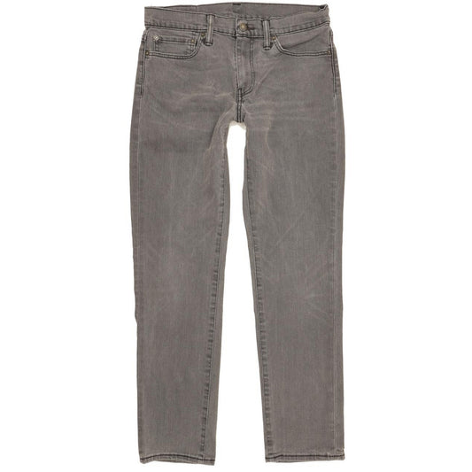 Levi's 511 Men Grey Straight Slim Stretch Jeans W32 L31