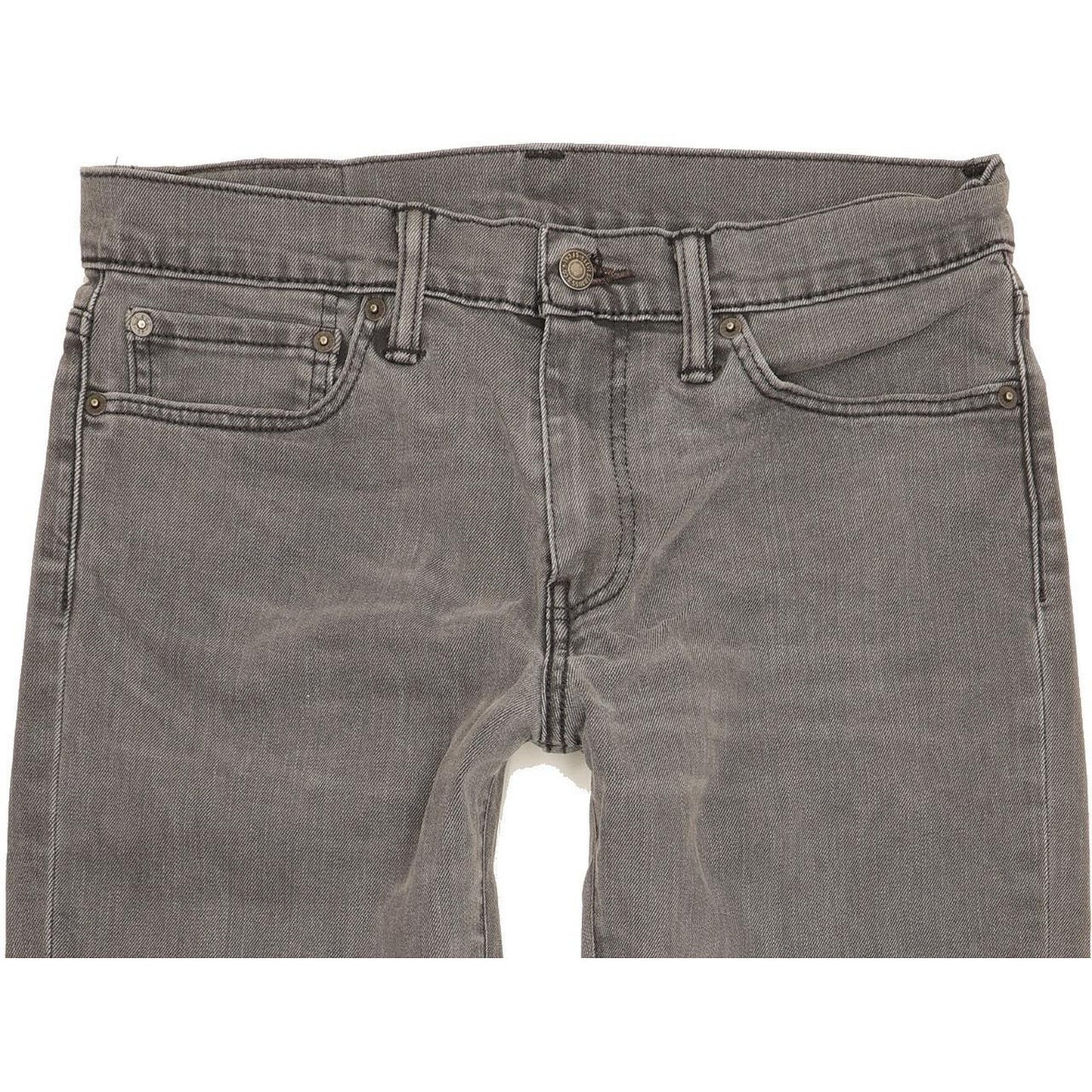 Levi's 511 Men Grey Straight Slim Stretch Jeans W32 L31