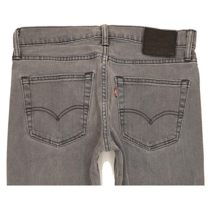 Levi's 511 Men Grey Straight Slim Stretch Jeans W32 L31