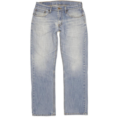 Levi's 514 Men Blue Straight Slim Stretch Jeans W32 L31