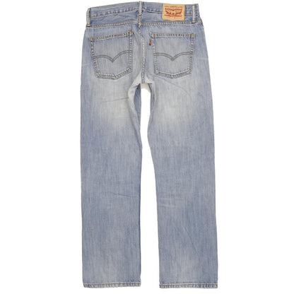Levi's 514 Men Blue Straight Slim Stretch Jeans W32 L31