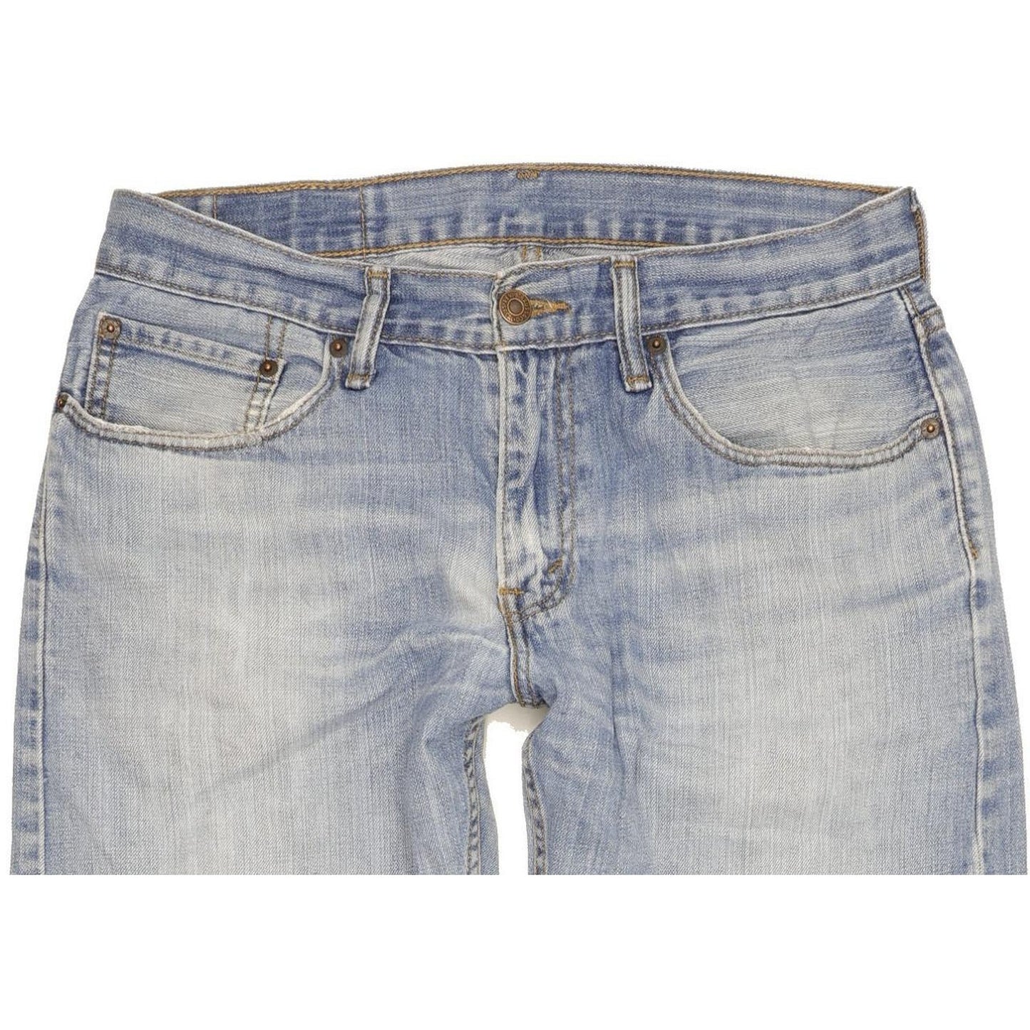 Levi's 514 Men Blue Straight Slim Stretch Jeans W32 L31