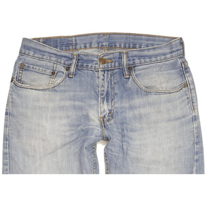 Levi's 514 Men Blue Straight Slim Stretch Jeans W32 L31