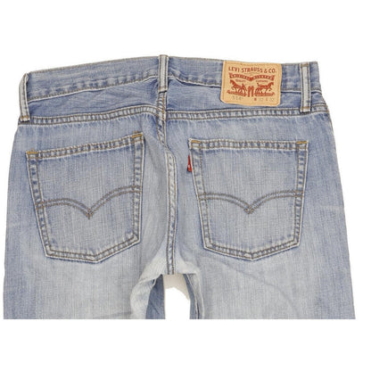 Levi's 514 Men Blue Straight Slim Stretch Jeans W32 L31