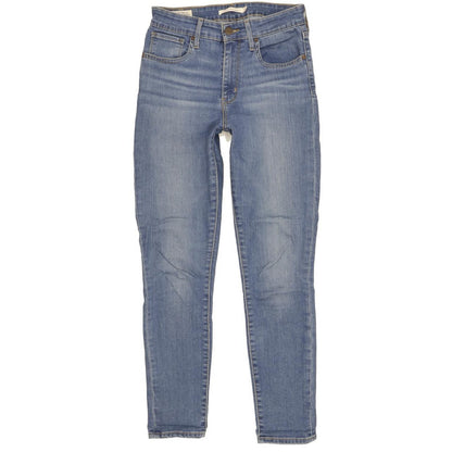 Levi's 721 Women Blue Skinny Slim Stretch Jeans W28 L28