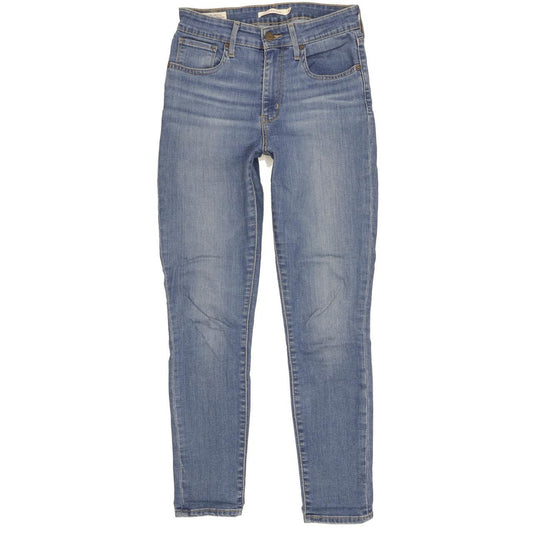 Levi's 721 Women Blue Skinny Slim Stretch Jeans W28 L28