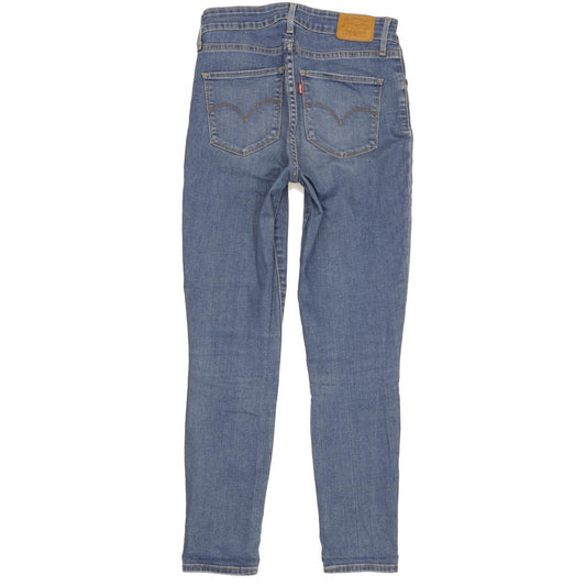 Levi's 721 Women Blue Skinny Slim Stretch Jeans W28 L28