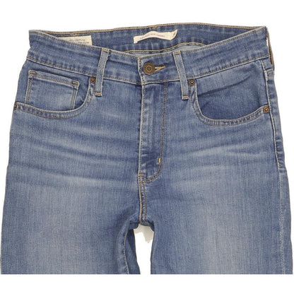 Levi's 721 Women Blue Skinny Slim Stretch Jeans W28 L28