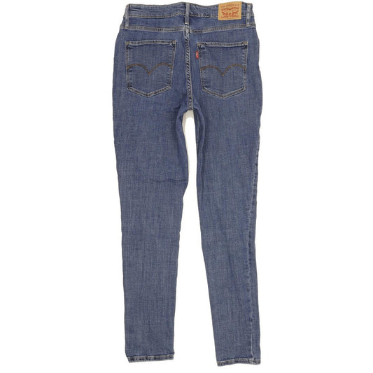 Levi's 721 Blue Skinny Slim Stretch Jeans High Waisted W30 L30
