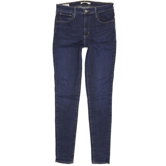 Levi's 720 Super Blue Skinny Slim Stretch Jeans High Waisted W30 L32