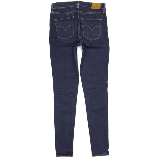 Levi's 720 Super Blue Skinny Slim Stretch Jeans High Waisted W30 L32
