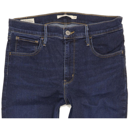 Levi's 720 Super Blue Skinny Slim Stretch Jeans High Waisted W30 L32