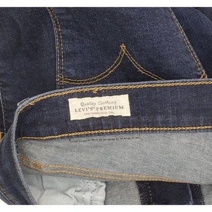 Levi's 720 Super Blue Skinny Slim Stretch Jeans High Waisted W30 L32