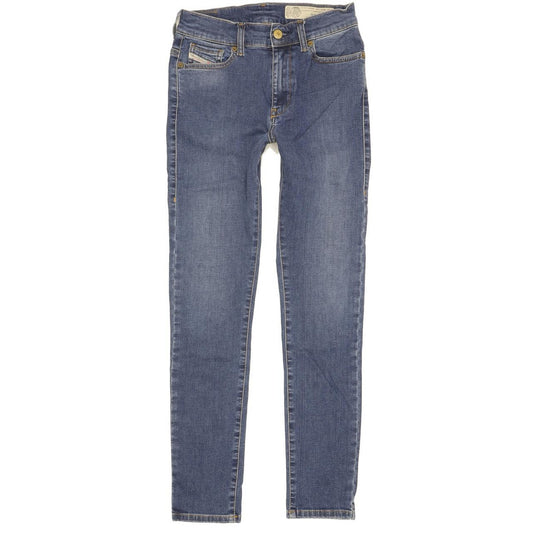 Diesel D-Roisin Women Blue Skinny Slim Stretch Jeans W25 L28