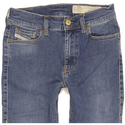 Diesel D-Roisin Women Blue Skinny Slim Stretch Jeans W25 L28