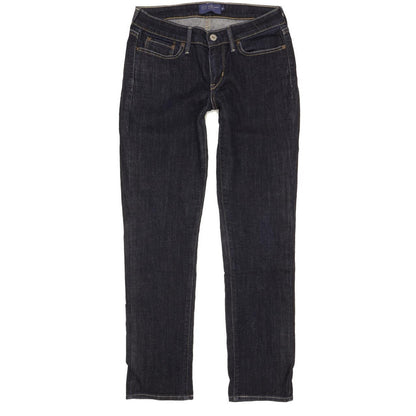 Levi's Slight Curve Women Blue Straight Classic Stretch Jeans W28 L29