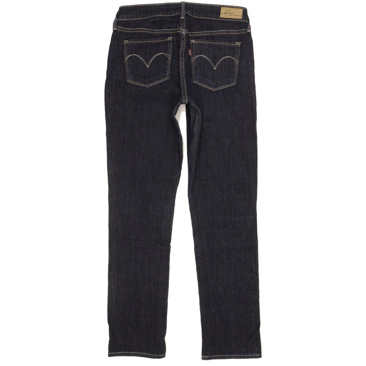 Levi's Slight Curve Women Blue Straight Classic Stretch Jeans W28 L29