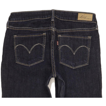 Levi's Slight Curve Women Blue Straight Classic Stretch Jeans W28 L29