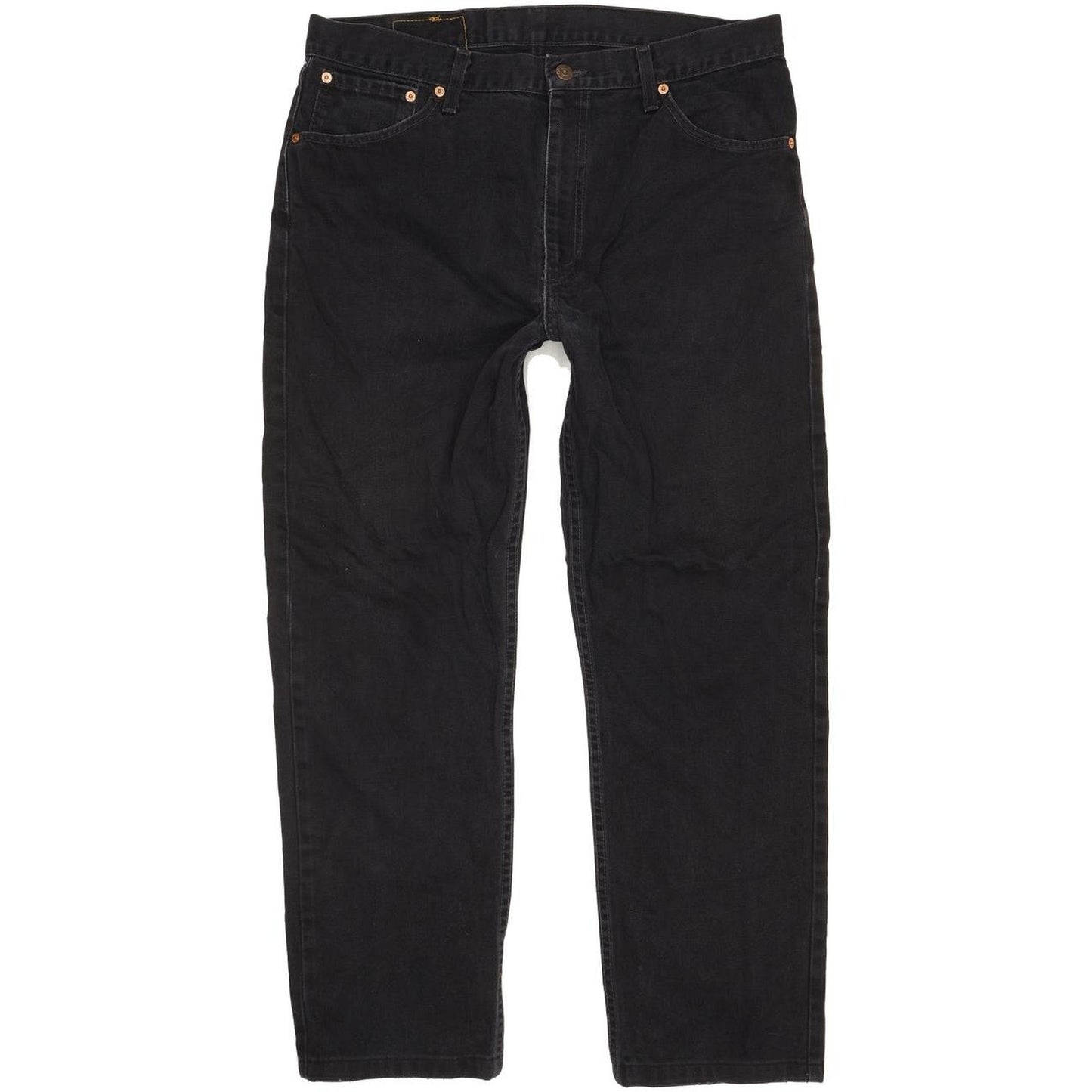 Levi's 521 Men Black Straight Regular Jeans W37 L29