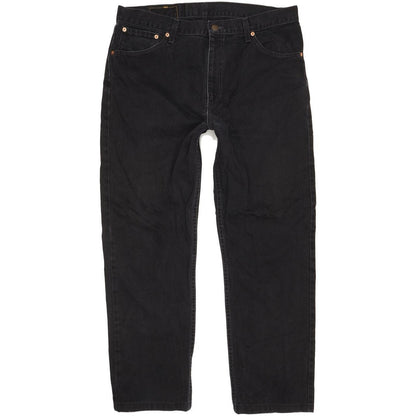 Levi's 521 Men Black Straight Regular Jeans W37 L29