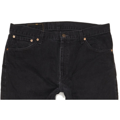 Levi's 521 Men Black Straight Regular Jeans W37 L29
