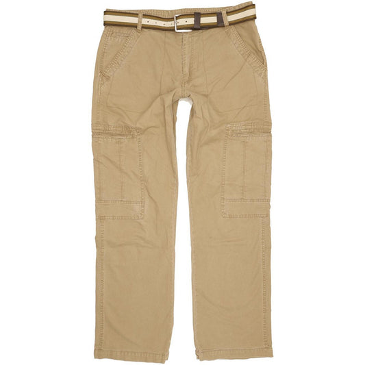 Wrangler Ross Men Beige Straight Regular Jeans W34 L34