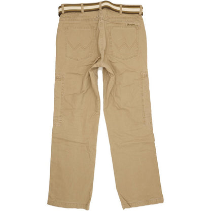 Wrangler Ross Men Beige Straight Regular Jeans W34 L34