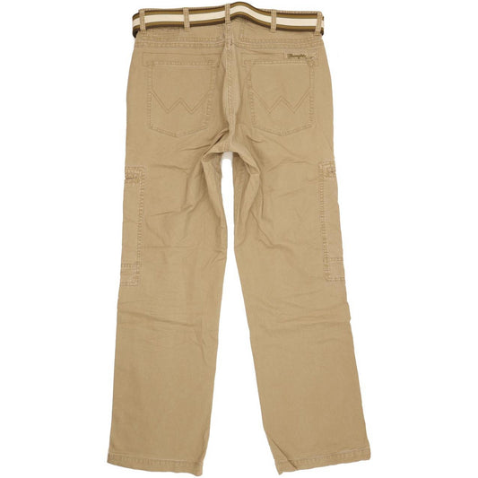 Wrangler Ross Men Beige Straight Regular Jeans W34 L34